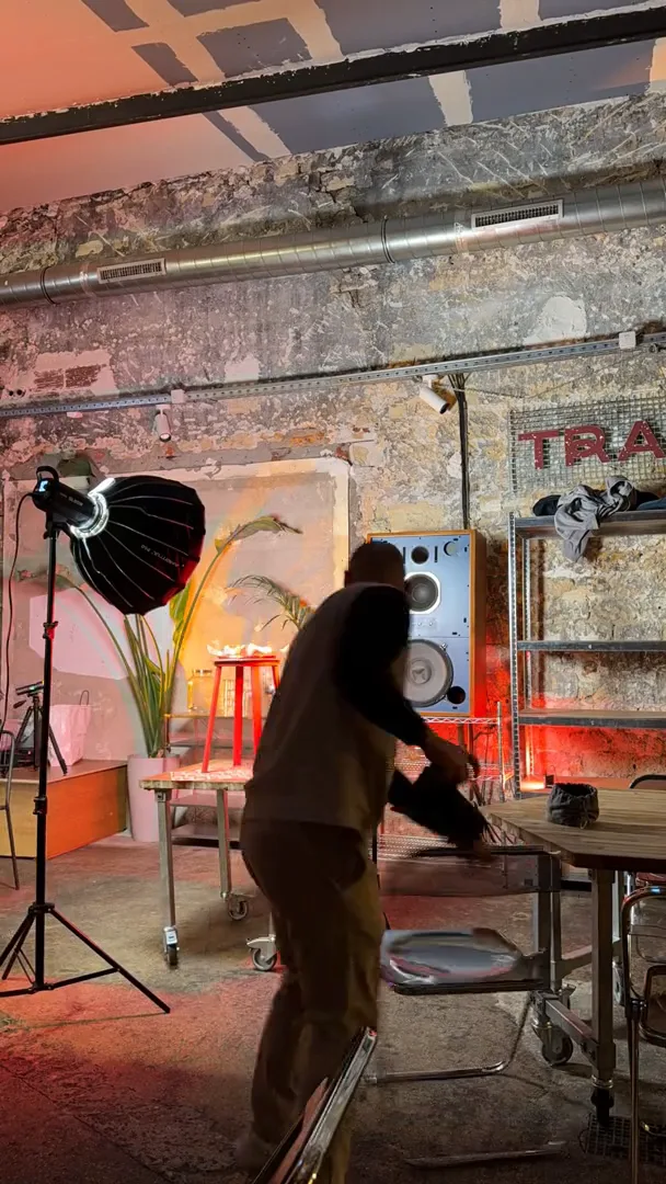 On set in France at MK Studio, frame 8
