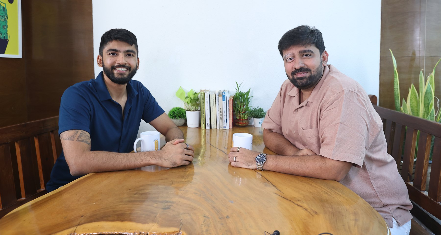 Manan Mehta and Sahil Sheth, founders of MarketinCrew and MK Studio